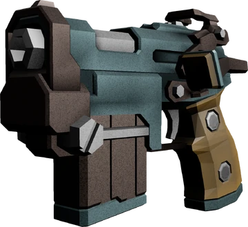 Image of the Subata 120, another weapon for the Driller.